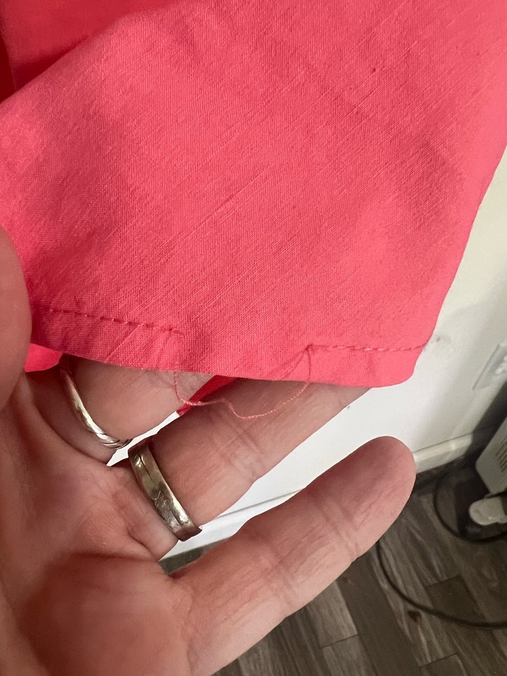 ALC Mila Off Shoulder Linen Blend Mini Dress - Picture 9 of 16